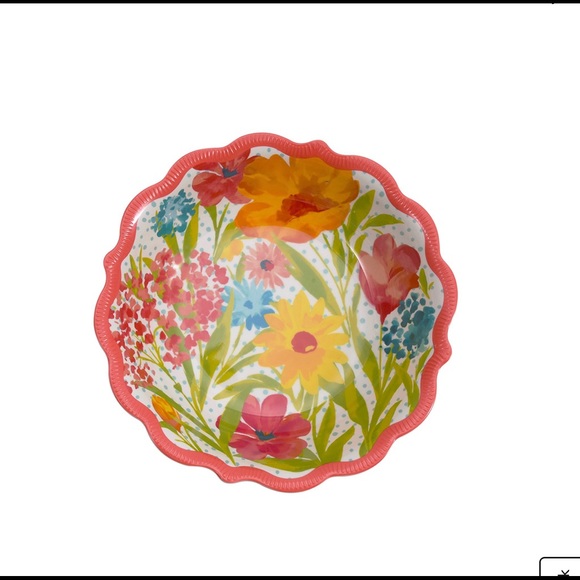 The Pioneer Woman Sunny Days Dinner Bowl, Coral - Picture 1 of 3